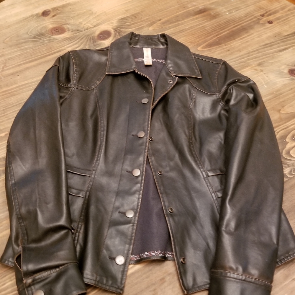 No Boundaries Faux Leather